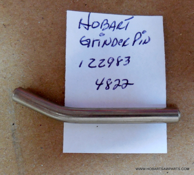 Grinder Head Pin 3/16" for Hobart 4822 Meat Grinders. Replaces 122983